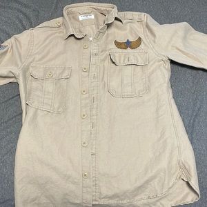 Express flanel. Beige size M